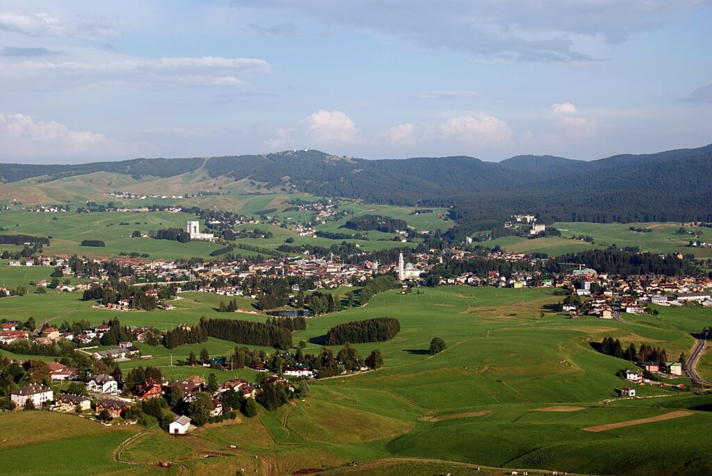 itinerario altopiano di asiago